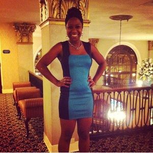 Forever 21 Bock Print Party Dress